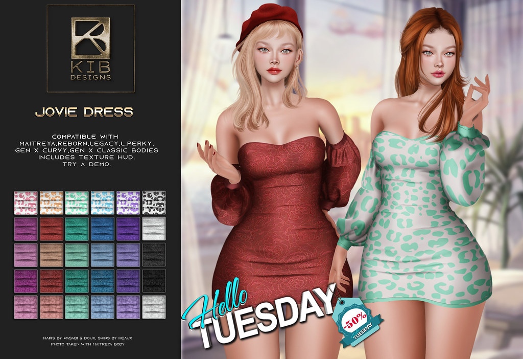 KiB Designs – Jovie Dress @Hello Tuesday