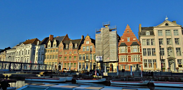 Korenlei, Wheat Quay, Corn Quay, Ghent, Belgium