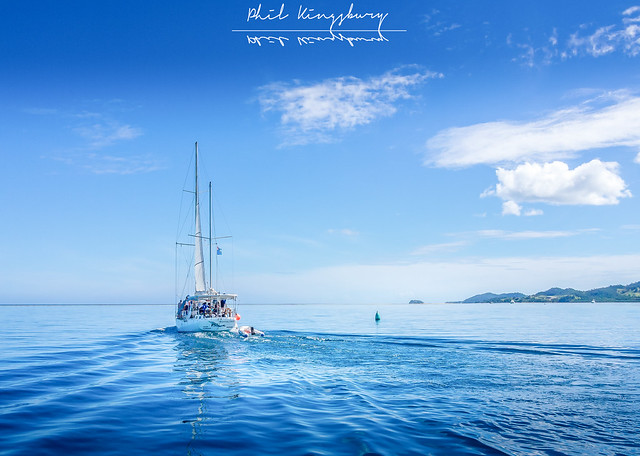 Heading out for a day of sailing from Denarau Island, Fiji