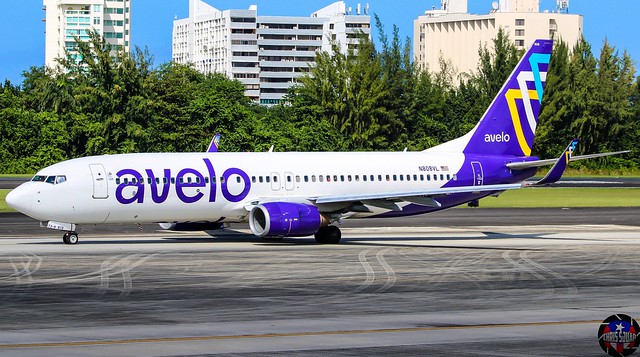 Avelo Airlines/Boeing 737-8EH(WL)/N808VL