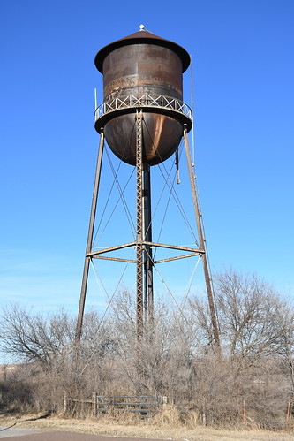 Old Strong City Water Tower (Strong City, Oklahoma) Historic water tower in Strong City, Oklahoma.  