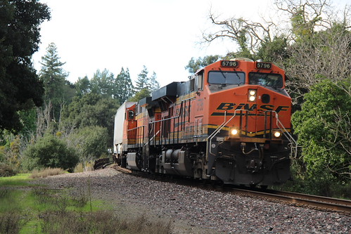 BNSF 5796 leads a Baretables | by CabCar6962