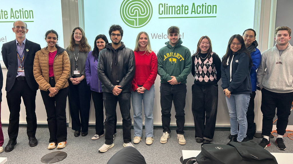 Students and staff who attended Climate Literacy Action Day 