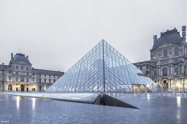 Louvre in Winter Light