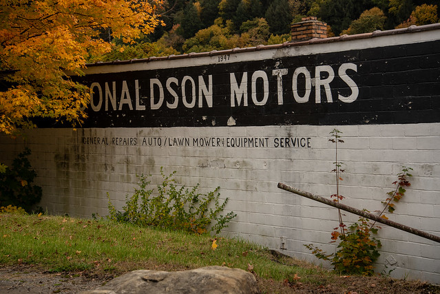 Donaldson Motors in Fall