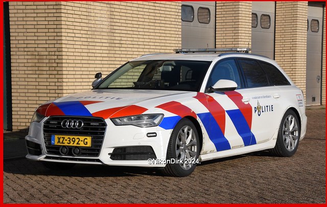 Dutch Police Audi A6 LE.