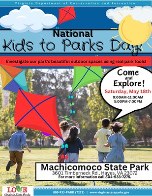 National Kids to Parks Day Flyer