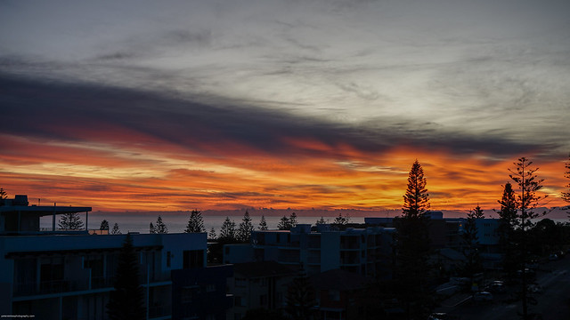 Sunrise at Port Macquarie.