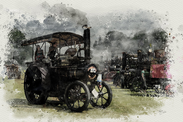 Steam Engine Watercolour II_8289