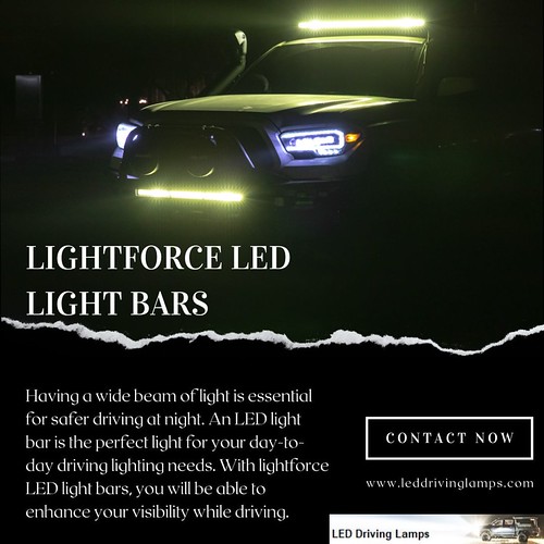 Lightforce LED Light Bars | by leddrivinglamps
