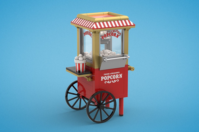 LEGO - Popcorn Cart