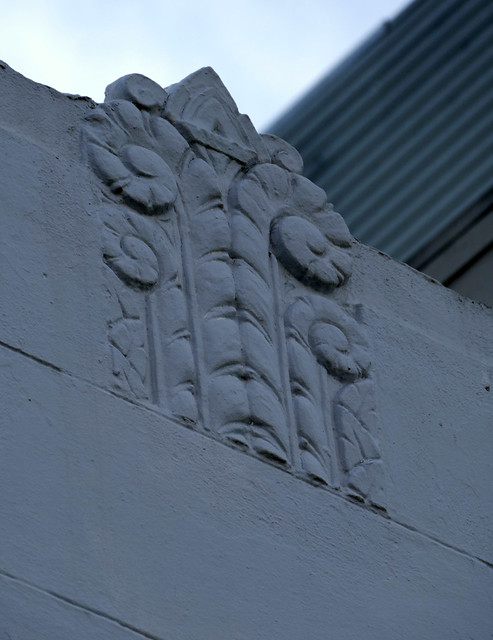my xmas day tradition is a long long photo-op walk, art deco architecture detail / streetart 12-23*