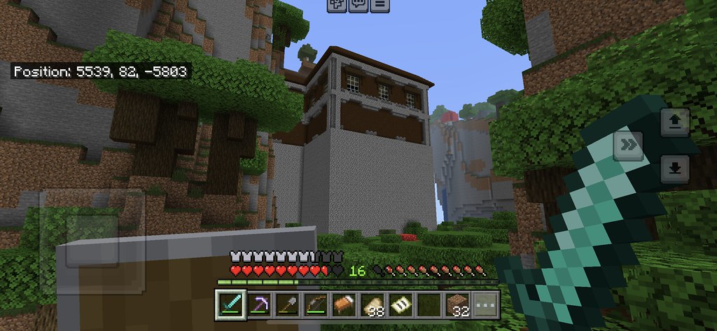 Minecraft Done finding a woodland mansion in minecraft | Noah Perdue | Flickr