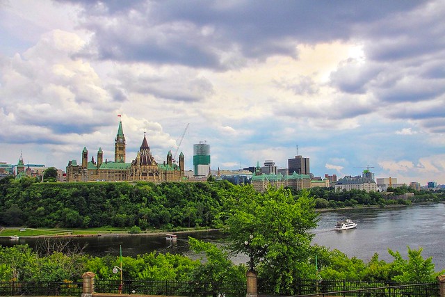 Ottawa Ontario Canada ~ Parliament Hill and Buildings ~ Historical Site