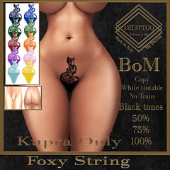 Artattoo Foxy String Kupra #Mainstore and Marketplace