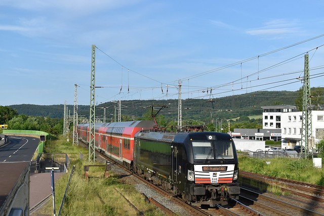 DB Regio 193 866 + Dosto's, Gelnhausen