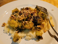 Rebel Recipes (Niki Webster)'s Brussels sprouts dish 20240112_175433