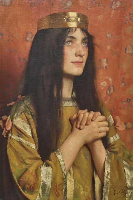Thomas Cooper Gotch - Queen Clotilde [1905]