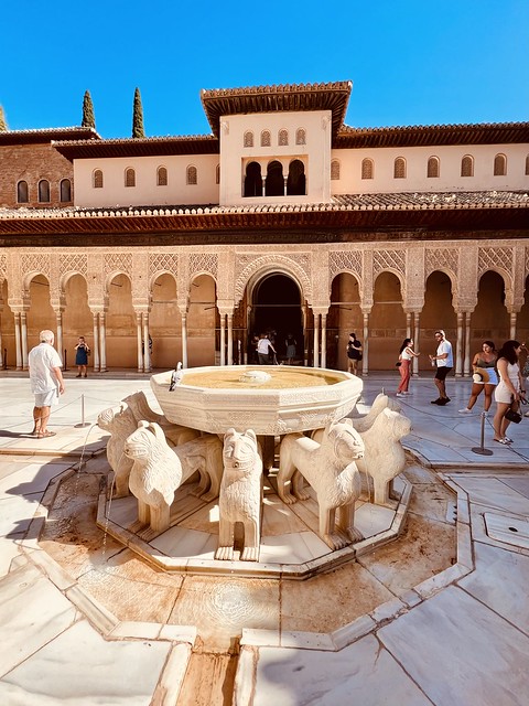 The Palace of the Lions, Alhambra, Spain