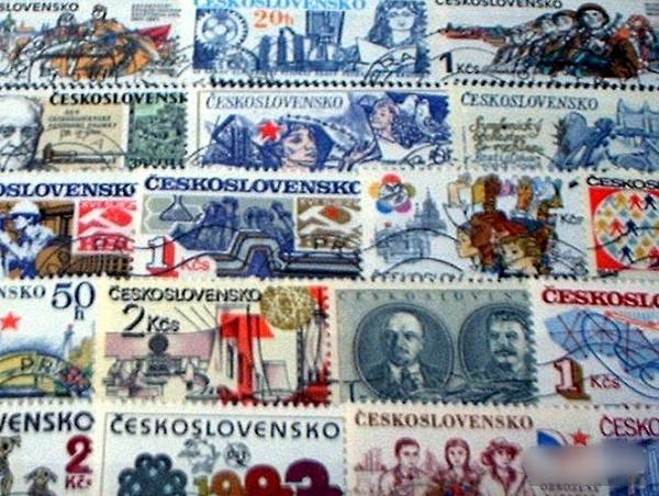 Czechoslovakia 50 different special stamps