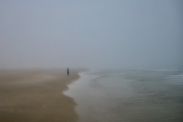 Strandspaziergang im Nebel - ICM