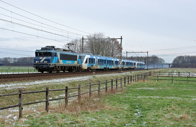 TCS 101001+Keolis 40+44+38 @ Hattemerbroek