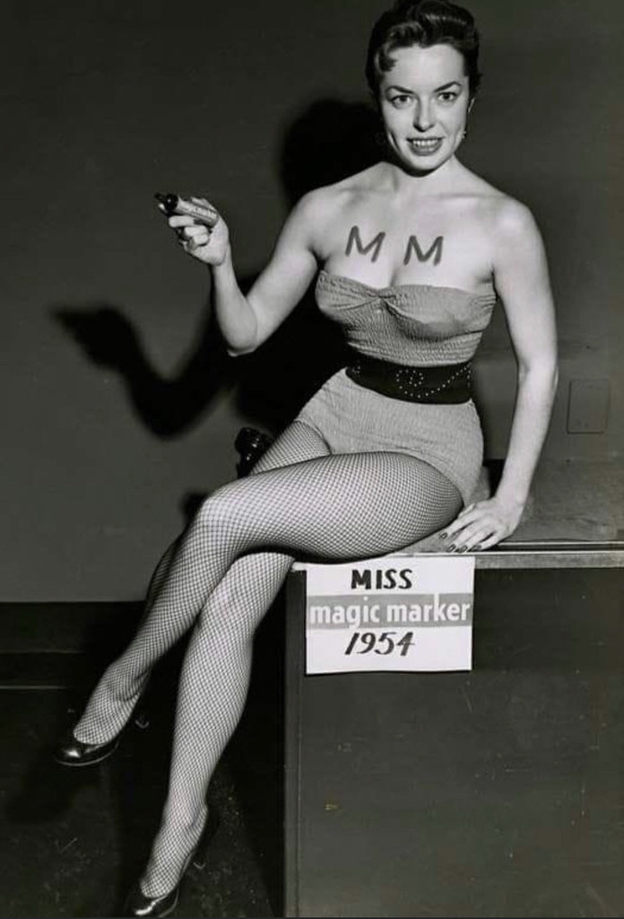 1954 Miss Magic Marker Contest Winner