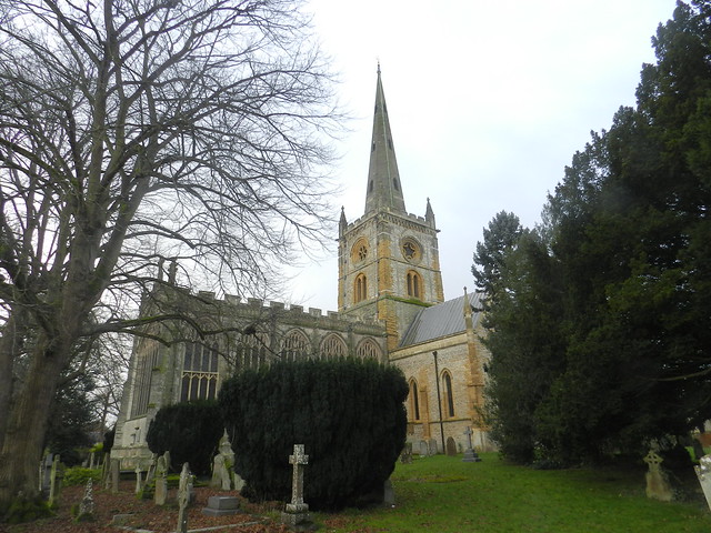 Holy Trinity Church, Stratford upon Avon, Dec 2023