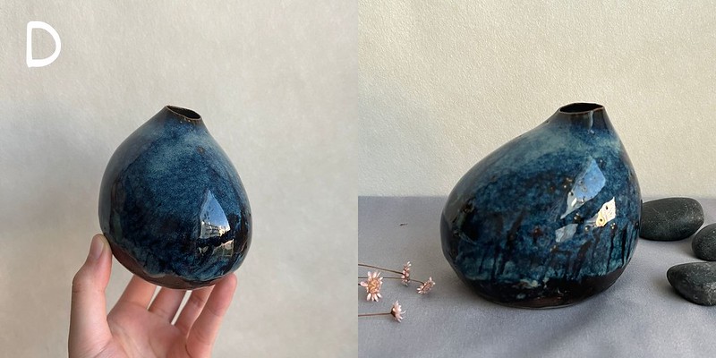 台湾 花入 花瓶 陶芸 手作り陶器 ツーもち-陶磁器 - Pinkoi