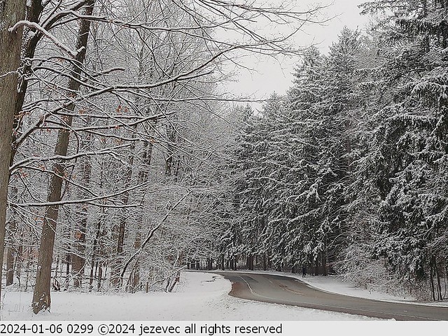 2024-01-06 0299 Eagle Creek Indianapolis - Winter Snow