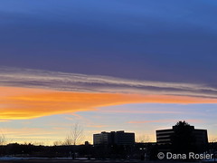January 16, 2024 - A stunner of a sunset. (Dana Rosier)