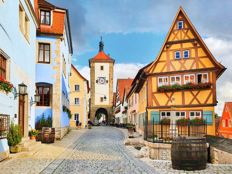 romantic places to spend Valentine's Day in Europe - Rothenburg ob der Tauber