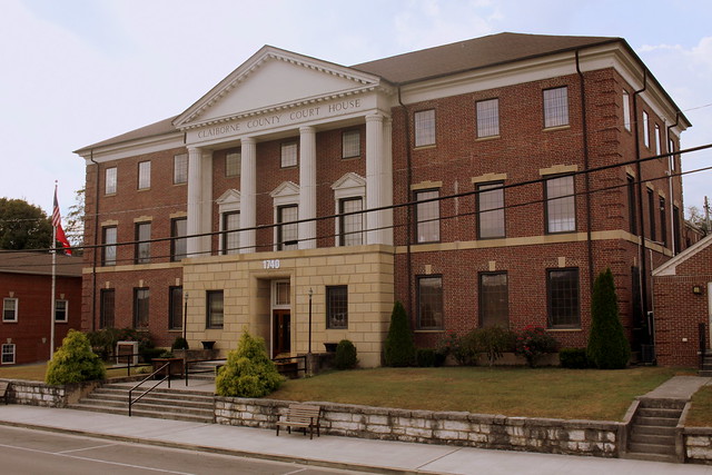 Claiborne County Courthouse (Alt. view)- Tazewell, TN