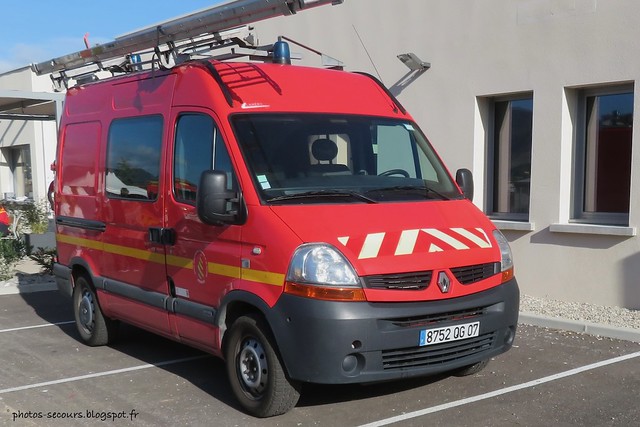 pompiers de l'Ardèche - VTU renault master