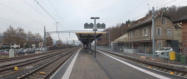 Unterterzen Station SBB