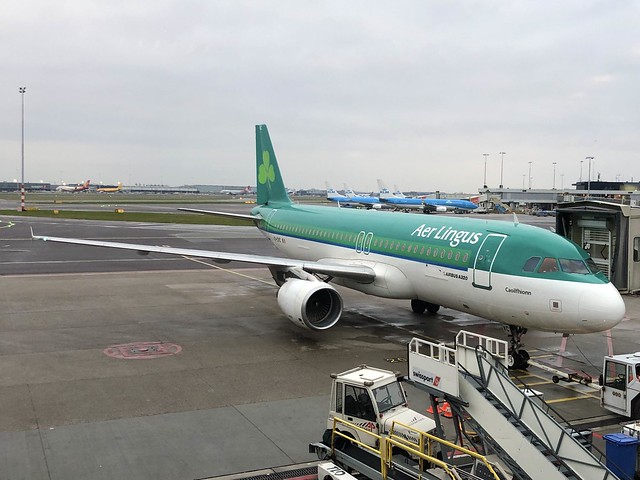 Aer Lingus A320-200 at AMS