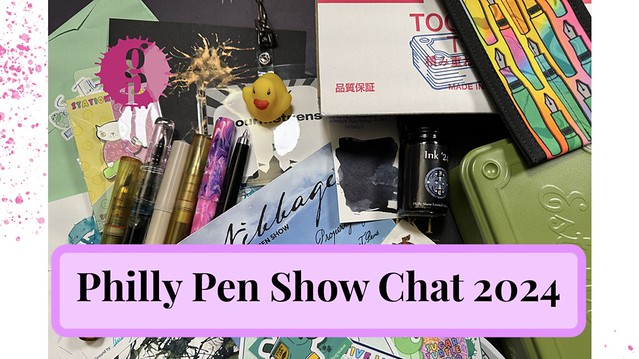 Philly Pen Show Chat 2024 Title Card