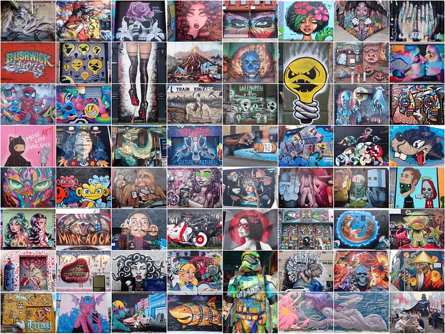 Street Graffiti album cover, 200 photos