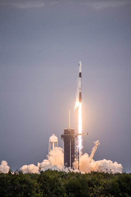 SpaceX Falcon 9 with the Axiom-3 Mission 1/18/2024