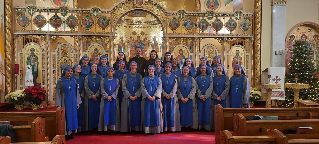 USA - Visita a la parroquia ucraniana en Nuevo Jersey
