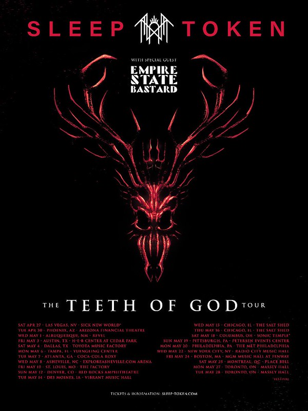Sleep Token Announce Spring 2024 North American Headline Tour