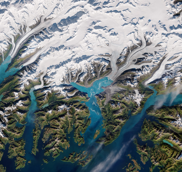 Earth from Space: Columbia Glacier, Alaska