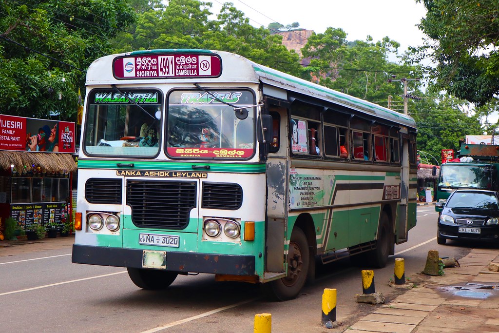 Bus en Sri Lanka