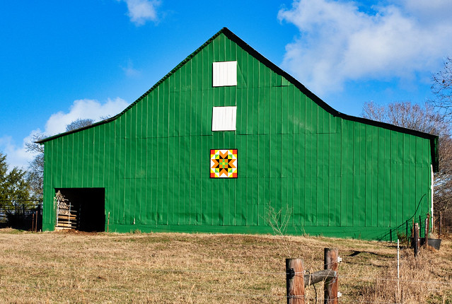 Big Green Barn. - Cowan, Tennessee