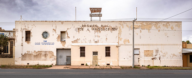 The Old Broken Hill Ice & Produce Company (Far West New South Wales, Outback Australia)