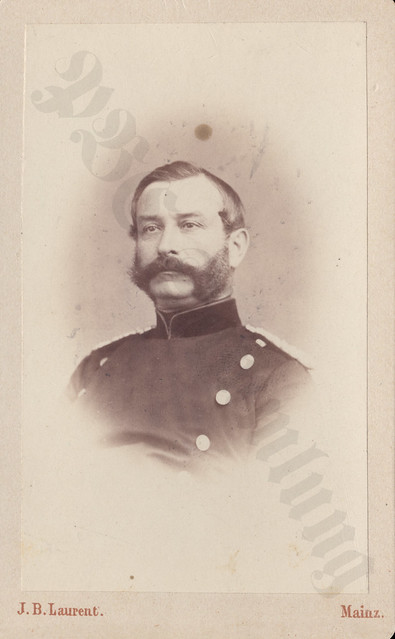 Oberstleutnant *Hermann* August Gottlieb von Gaertner, 1867.