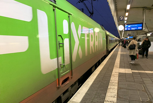 13 - Arrival / Ankunft - Flixtrain