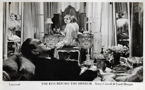Nancy Carroll and Frank Morgan in The Kiss Before the Mirror (1933)