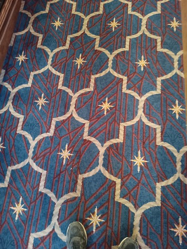 Wetherspoon Carpet, The Captain Flinders, Euston