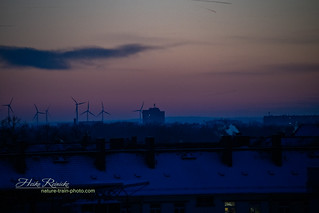 Sonnenuntergang Leipzig